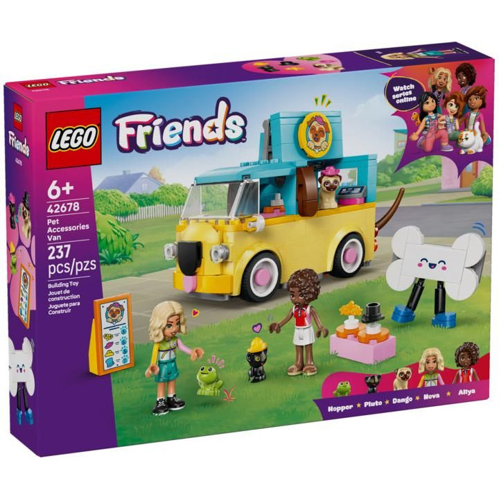 LEGO Friends - Dodávka s doplňky pro mazlíčky