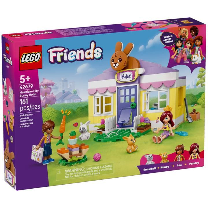 LEGO Friends - Hotel pro králíčky v městečku Heartlake