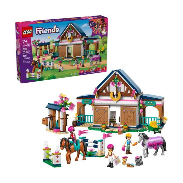 LEGO Friends - Koňská stáj a jezdecká akademie