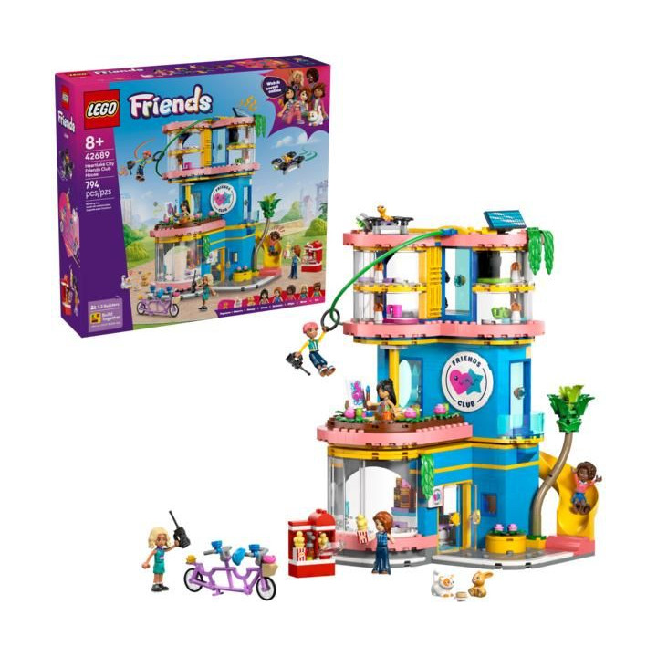 LEGO Friends - Klubovna pro kamarády v městečku Heartlake