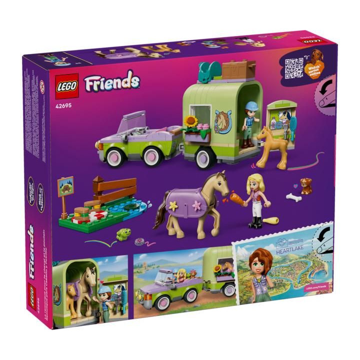 LEGO Friends - Přívěs s koněm a hříbětem