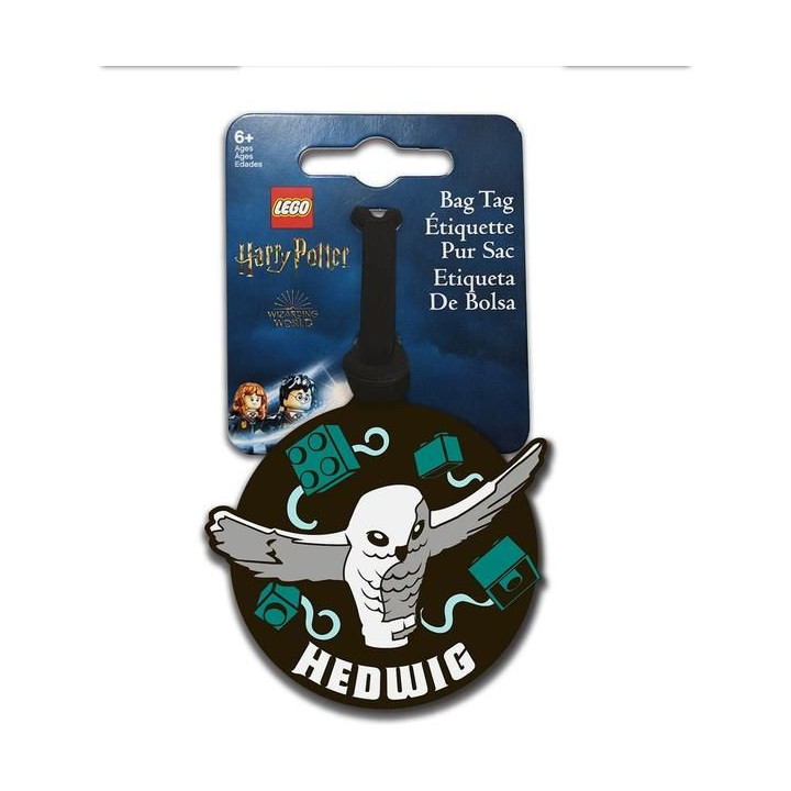 LEGO jmenovka na zavazadlo - Harry Potter Hedvika