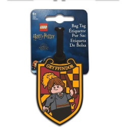 Cestujte stylově se jmenovkou LEGO na zavazadle! Napište na zadní stranu jmenovky své kontaktní údaje a připněte ji na batoh nebo kufr.