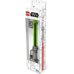 LEGO Star Wars gelové pero Světelný meč s klipem - světle zelené