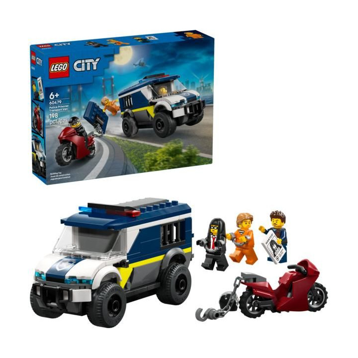 LEGO City - Policejní dodávka pro převoz vězňů