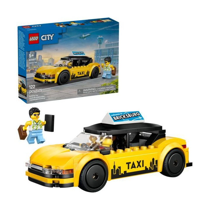 LEGO City - Žlutý taxík