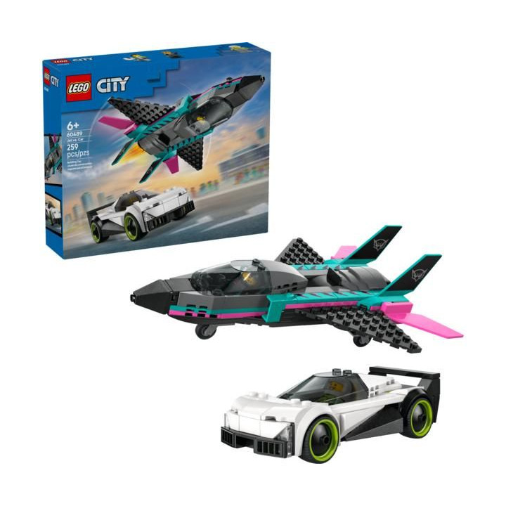 LEGO City - Tryskáč vs. auto