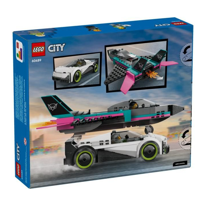 LEGO City - Tryskáč vs. auto