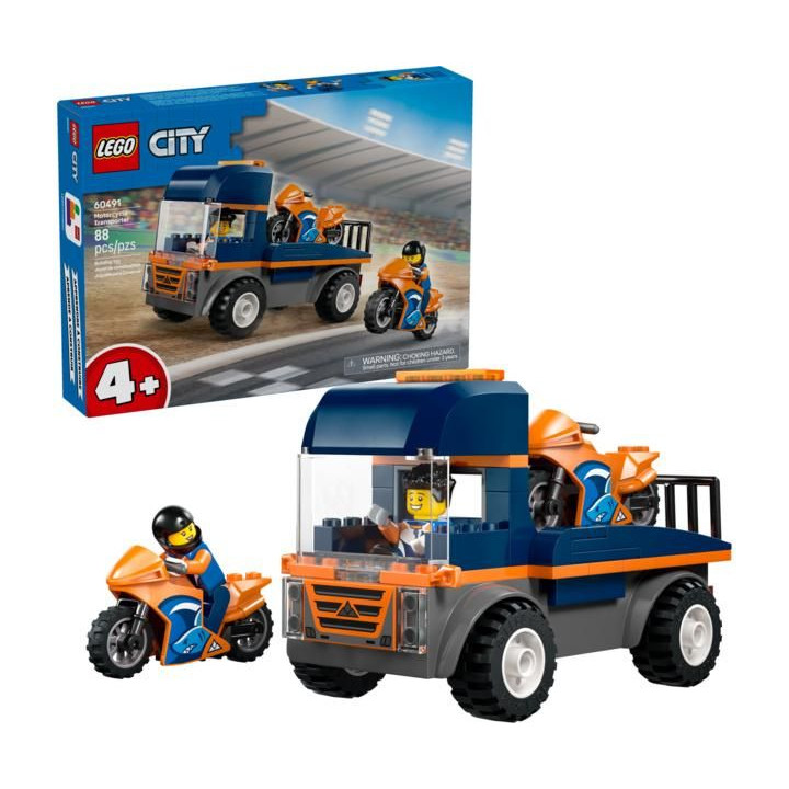 LEGO City - Kamion na přepravu motorek
