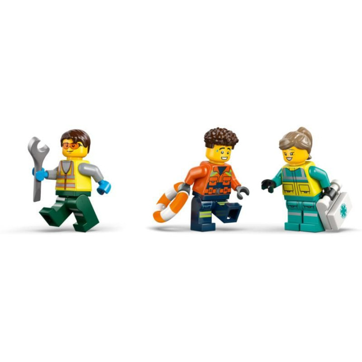 LEGO City - Remix: Letadlo, servisní vůz a vznášedlo