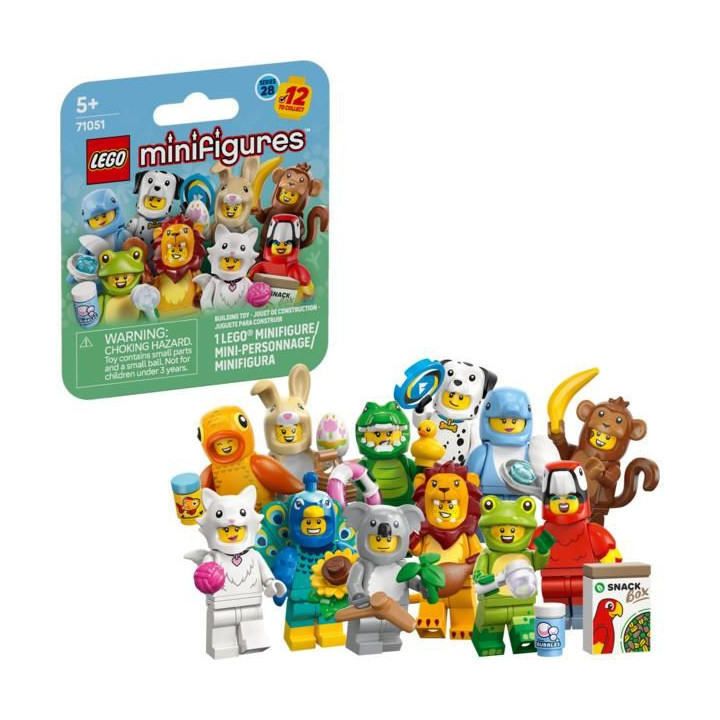 LEGO Minifigurky - 28. série – zvířata