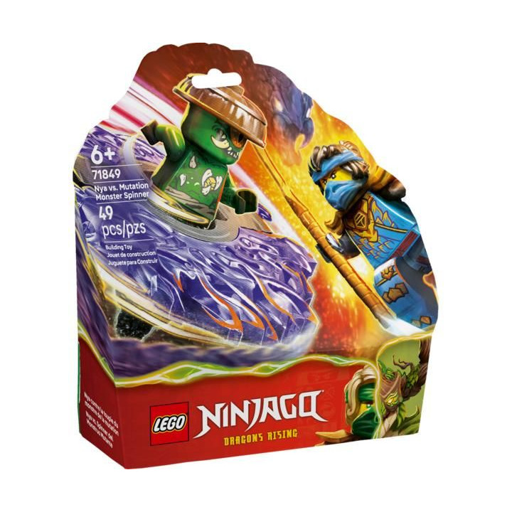 LEGO Ninjago - Nya vs. spinner zmutované příšery