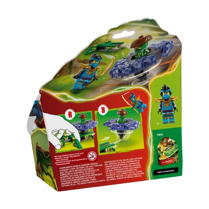LEGO Ninjago - Nya vs. spinner zmutované příšery