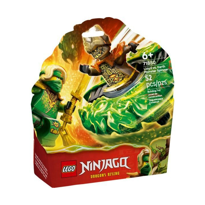 LEGO Ninjago - Lloyd vs. spinner pozemské příšery