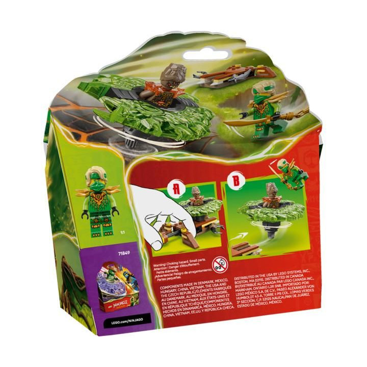 LEGO Ninjago - Lloyd vs. spinner pozemské příšery