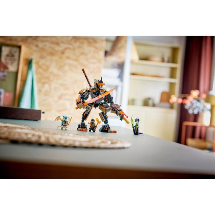 LEGO Ninjago - Coleův expediční robot a dračí Zane