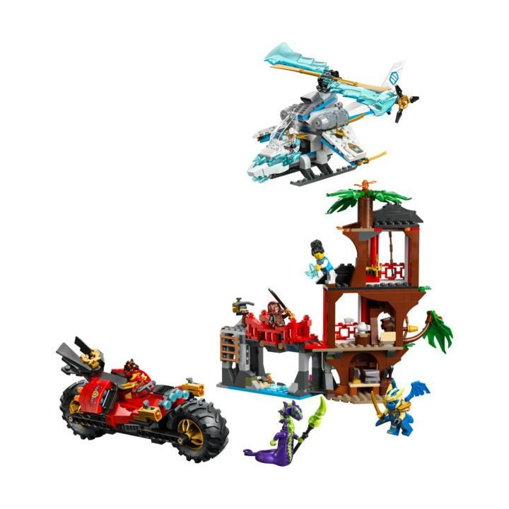 LEGO Ninjago - Souboj nindža vozidel a domek na stromě