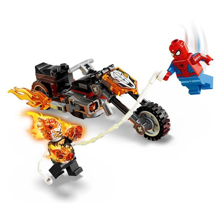 LEGO Marvel - Spider-Man vs. Ghost Rider na motorce