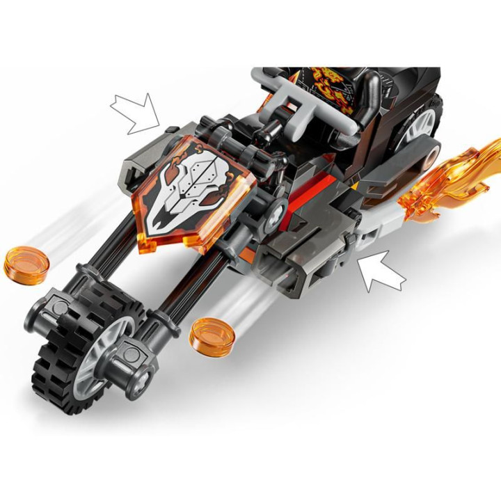 LEGO Marvel - Spider-Man vs. Ghost Rider na motorce