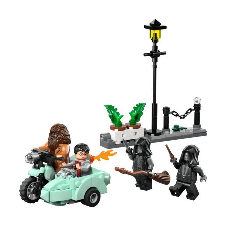 LEGO Harry Potter - Hagrid™ a Harryho útěk ze Zobí ulice