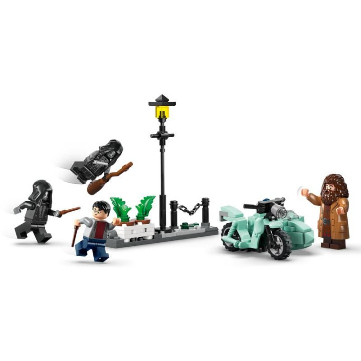 LEGO Harry Potter - Hagrid™ a Harryho útěk ze Zobí ulice
