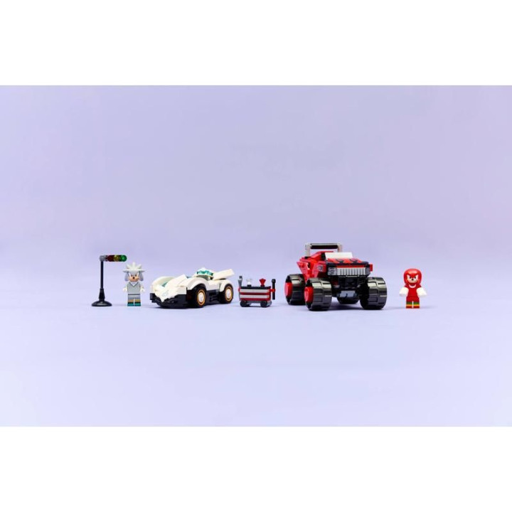 LEGO Sonic the Hedgehog - Silver a jeho auto vs. Knuckles a jeho monster truck