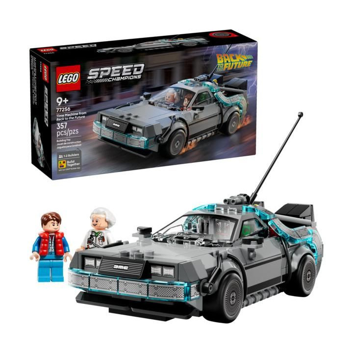 LEGO Speed Champions - Stroj času z filmu Návrat do budoucnosti