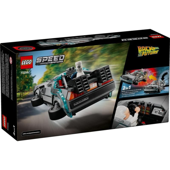 LEGO Speed Champions - Stroj času z filmu Návrat do budoucnosti