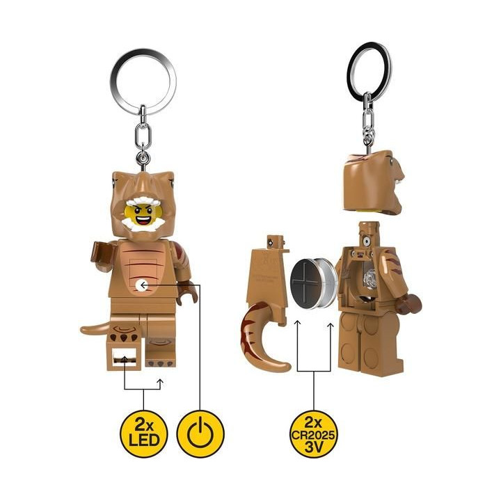 LEGO svítící klíčenka - T-Rex