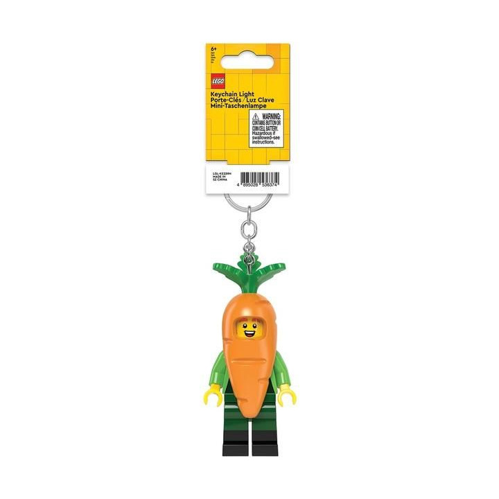 LEGO svítící klíčenka - Mrkev