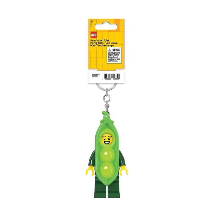 LEGO svítící klíčenka - Hrášek