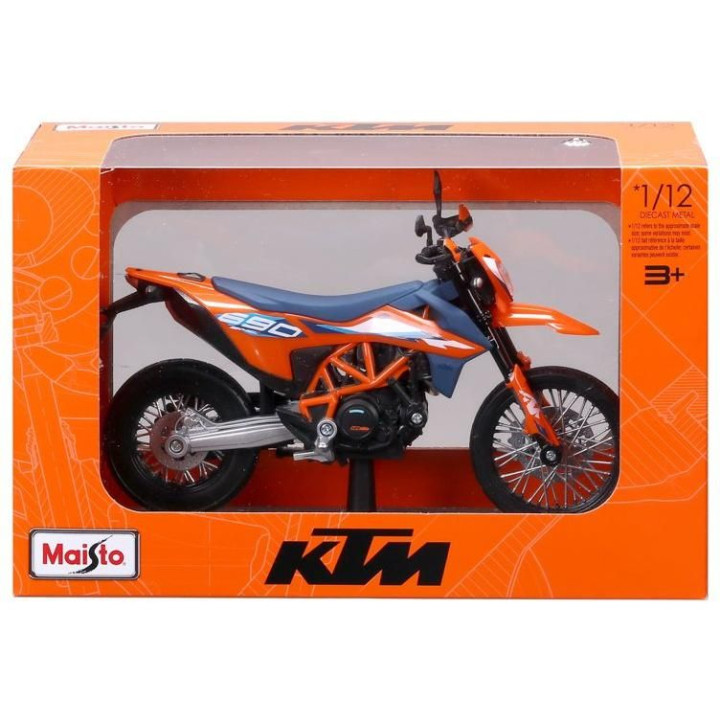 Maisto KTM 690 SMC R 2023 1:12 se stojánkem