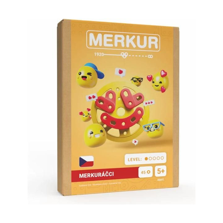 Merkur - Mini Merkuráčci, 45 dílků