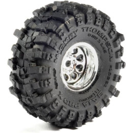 Pro-Line kolo 1:30 s pneu Baja Pro X, disk chromový (4): Axial SCX30