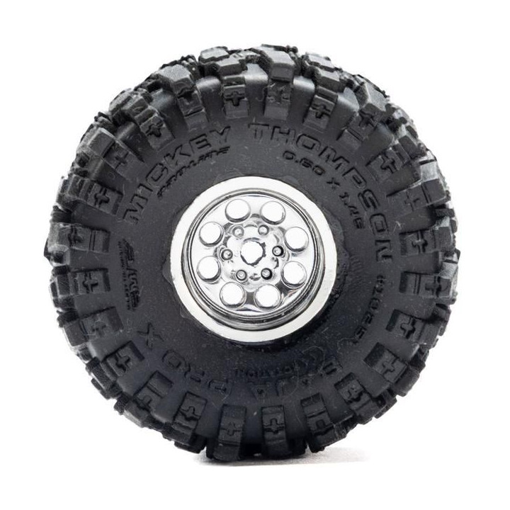 Pro-Line kolo 1:30 s pneu Baja Pro X, disk chromový (4): Axial SCX30