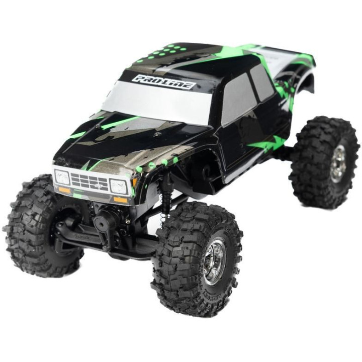 Pro-Line kolo 1:30 s pneu Baja Pro X, disk chromový (4): Axial SCX30