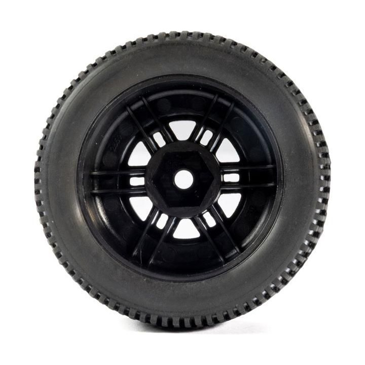 Pro-Line kolo 1:16, pneu King Pin, disk černý H12mm (4): Mojave Grom