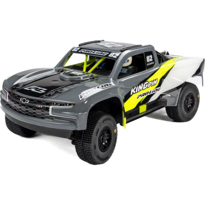 Pro-Line kolo 1:16, pneu King Pin, disk černý H12mm (4): Mojave Grom