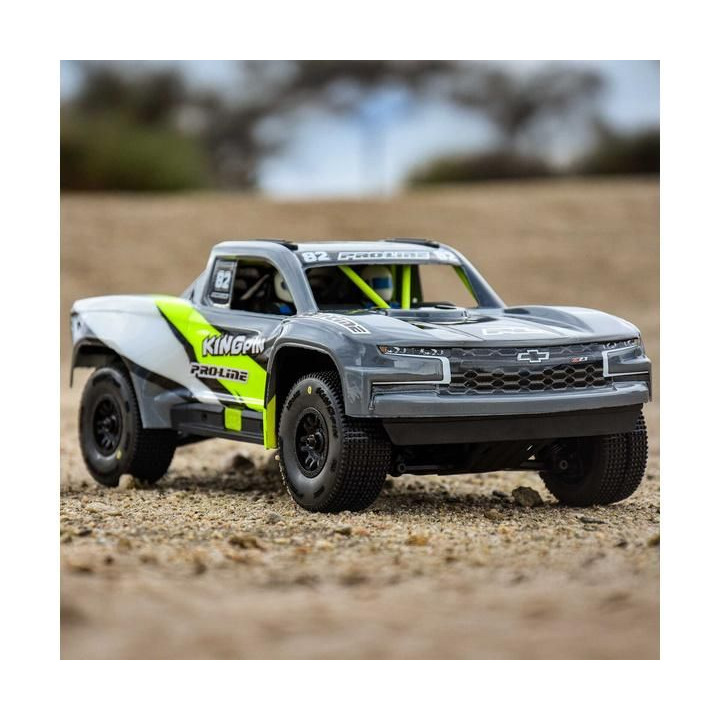 Pro-Line kolo 1:16, pneu King Pin, disk černý H12mm (4): Mojave Grom