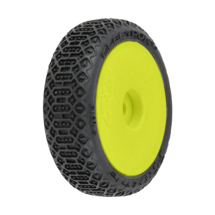 Pro-Line kolo 1:24, pneu Electron 2.0, disk žlutý, H7 (4): Micro-B