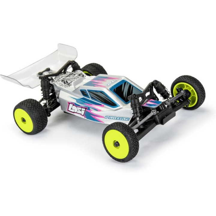 Pro-Line kolo 1:24, pneu Electron 2.0, disk žlutý, H7 (4): Micro-B