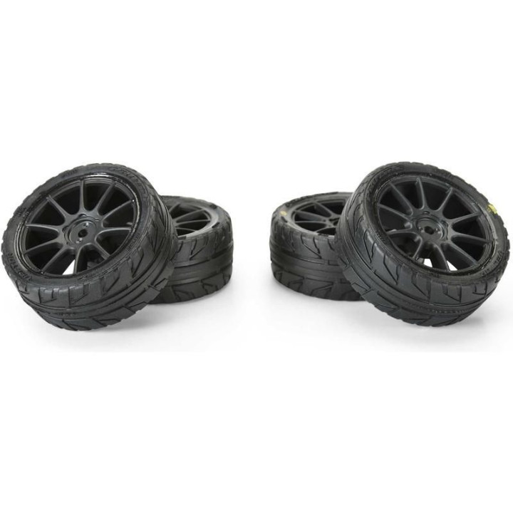 Pro-Line kolo 1:14 s pneu Vector, disk černý Mach 10 H12mm (4): Typhon Grom