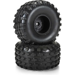 Pro-Line kolo 1:10 s pneu Dirt Hawg 2.0 2.6", disk černý Stock (2): Arrma Quake, Gorgon