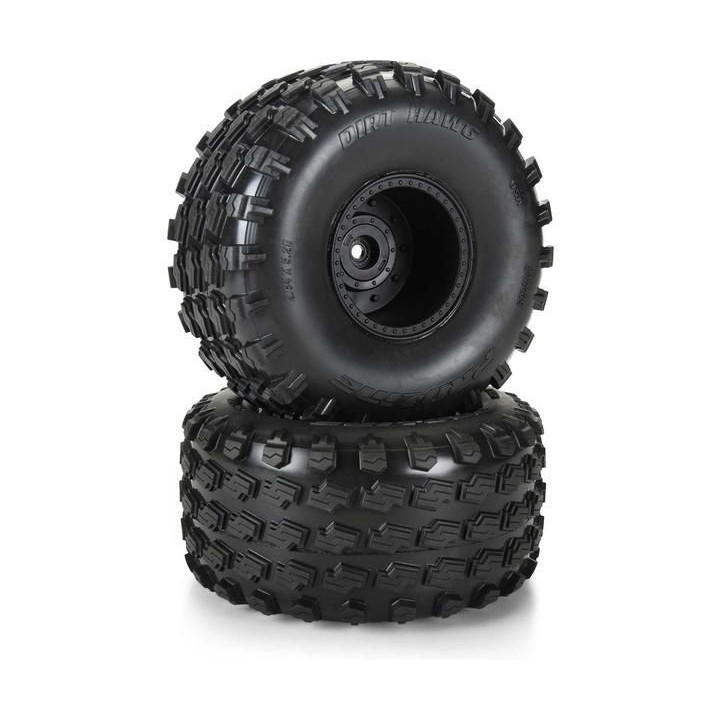 Pro-Line kolo 1:10 s pneu Dirt Hawg 2.0 2.6", disk černý Stock (2): Arrma Quake, Gorgon