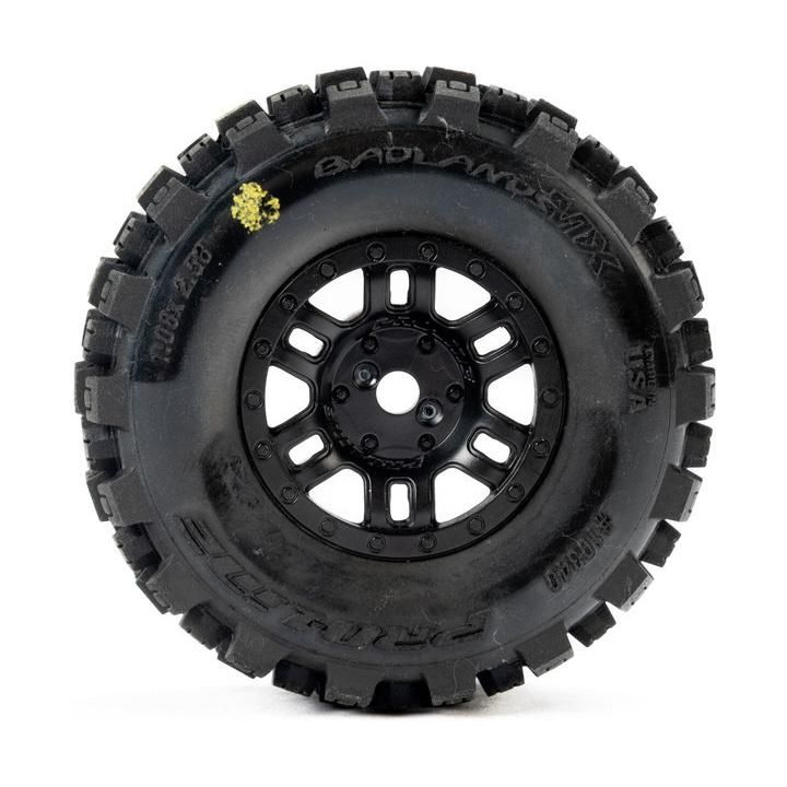 Pro-Line kolo 1:16, pneu Badlands MX, disk černý H12mm (4): Mojave Grom