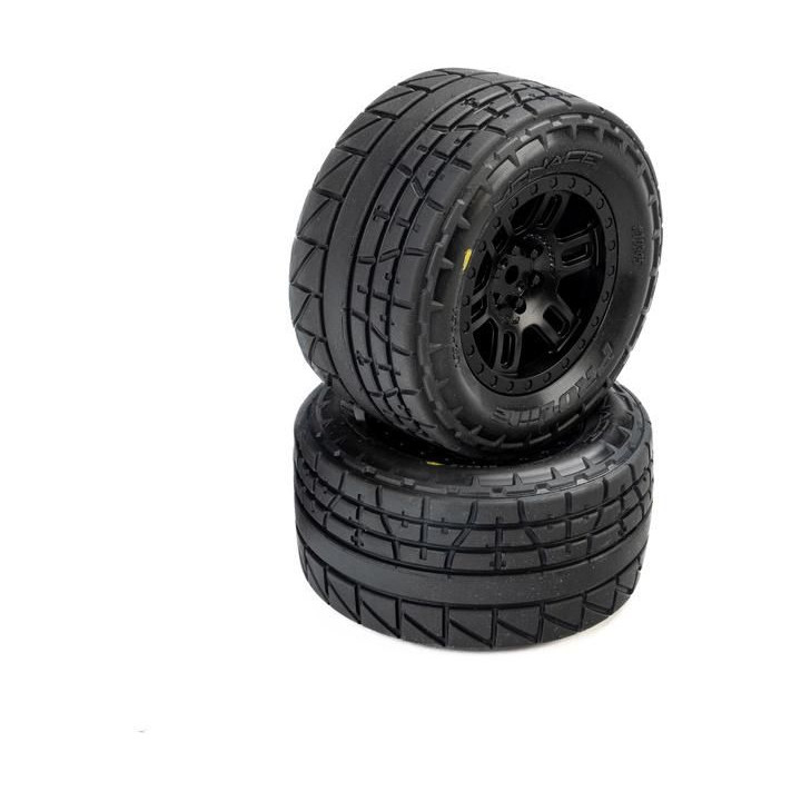 Pro-Line kolo 1:16 s pneu Menace, disk Split Six černý 12mm (2): Arrma Mini Kraton