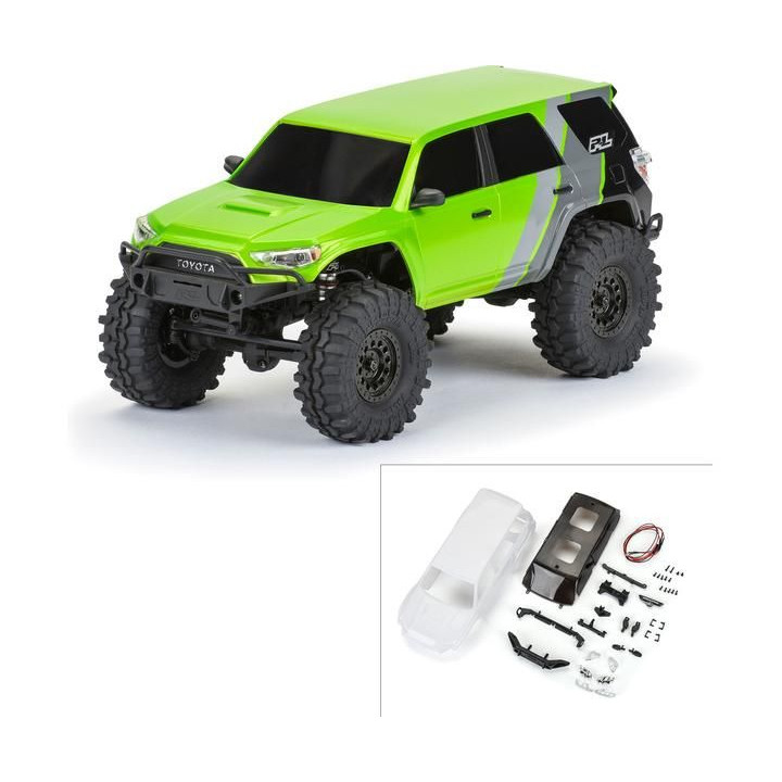 Pro-Line karosérie 1:24 2023 Toyota 4Runner rozvor 132mm, bílá, nesestavená: Axial SCX24