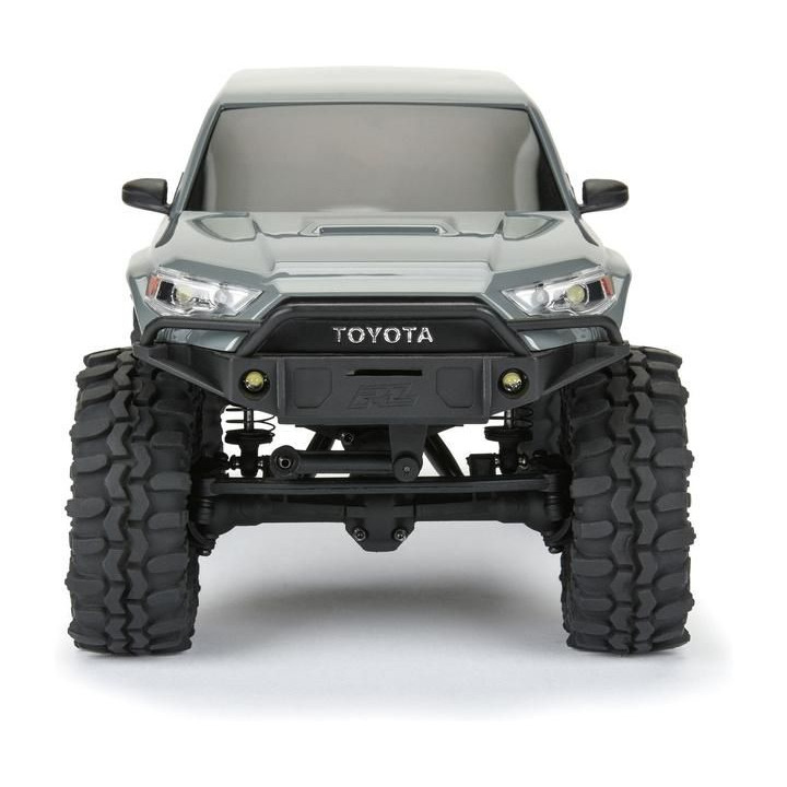 Pro-Line karosérie 1:24 2024 Toyota 4Runner rozvor 132mm, šedá, sestavená: Axial SCX24
