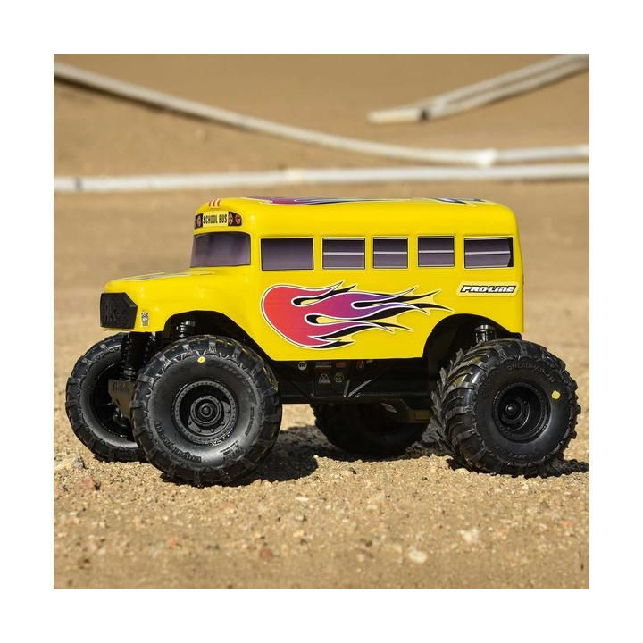 Pro-Line karosérie 1:16 školní autobus, nenabarvený: Arrma Gorgon