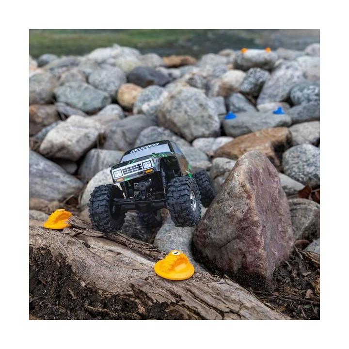 Pro-Line sada značení cesty, modrá, oranžová (12): Axial SCX30